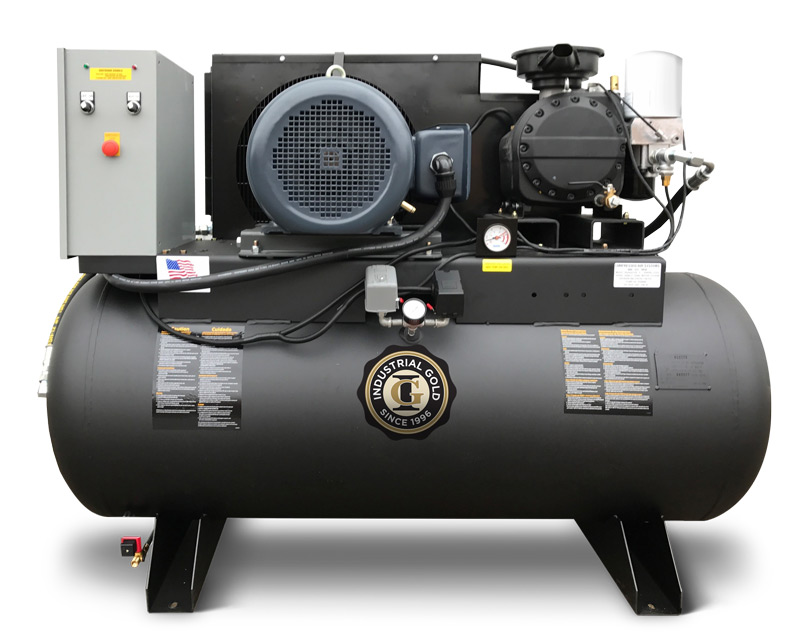 15 HP 68 cfm Rotary Screw photo